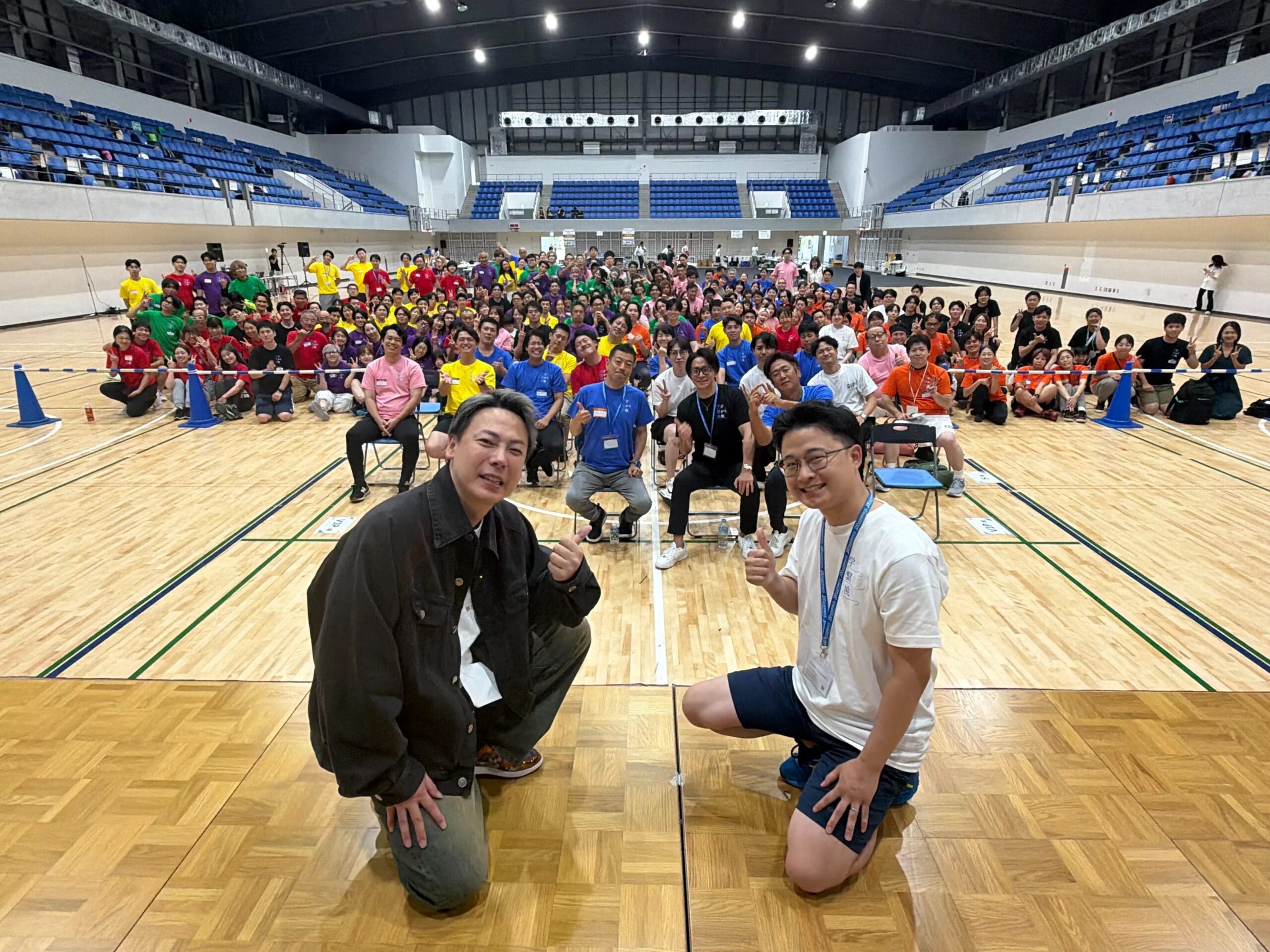 講演会後の集合写真